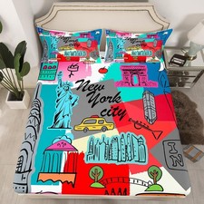 Statue of Liberty Fitted Sheet