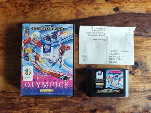 Winter olympics mega drive - olympics,