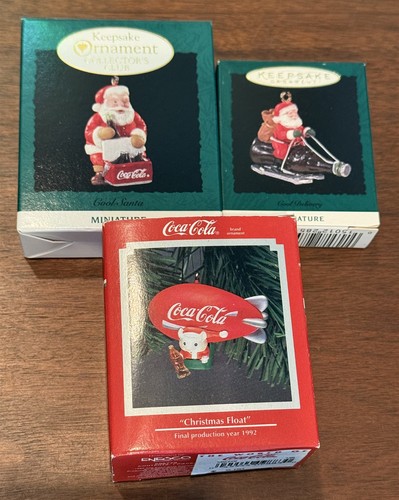 Hallmark miniatura coca cola - miniatura,