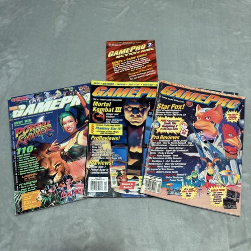 Gamepro magazine lot 3 - magazine,