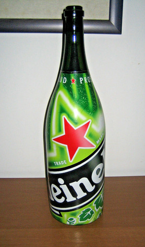 Bottiglia vetro birra - bottiglia, in