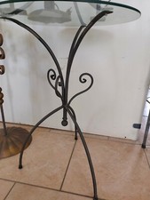 Tavolino in ferro battuto 
