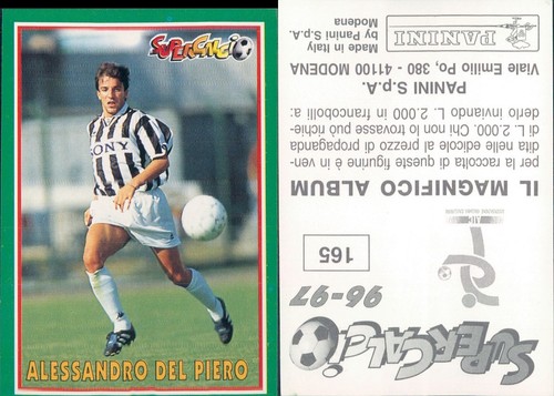 Figurina calciatori panini - figurina,