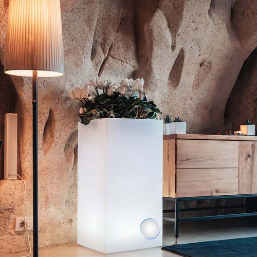 Vaso luminoso cube - cube, 40x40
