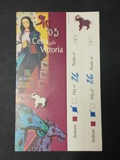 PALIO DI SIENA TORRE TESSERA CENA DELLA VITTORIA 16 AGOSTO 2005