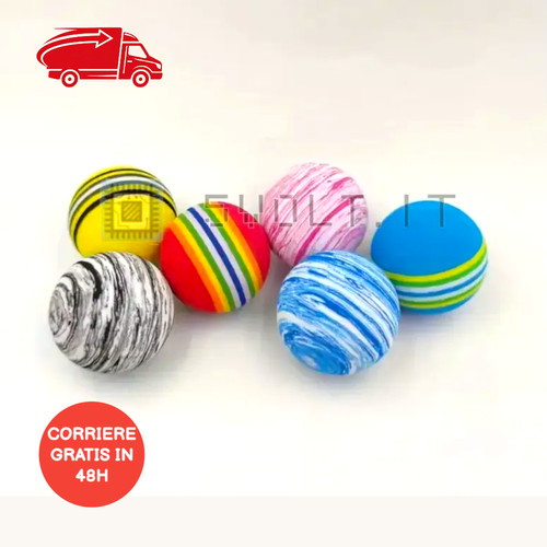 2pz palline golf colore - 2pz,