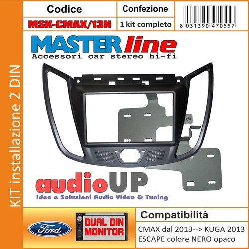 Mascherina autoradio kit 2 - kit,