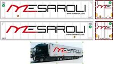 Grafica adesiva "Mesaroli"  x semirimorchi Herpa 1/87 nuovo logo