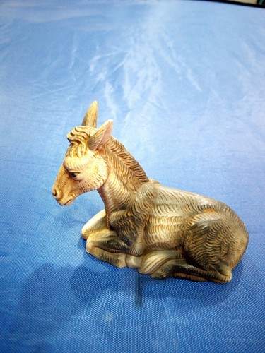 Personaggio presepe asino x - asino,