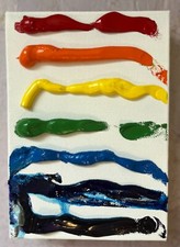 Arcobaleno, dipinto ad olio