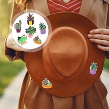  6 Pcs Spilla Fiore Stumetta