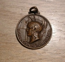 medaglia Roma communis patria impero aoi duce