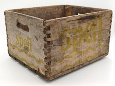 SAN PELLEGRINO BIBITE SPELL CASSA DI LEGNO MID CENTURY   -  DA ESPOSIZIONE