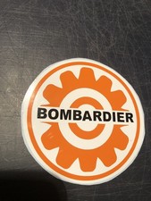 3" Bombardier ski-doo,moto-ski (adesivo ricambio rinculo motore vinile NUOVO)