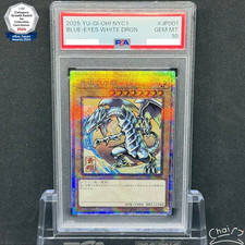 PSA 10 Drago Bianco Occhi Blu