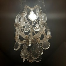 LAMPADARIO CRISTALLO VINTAGE