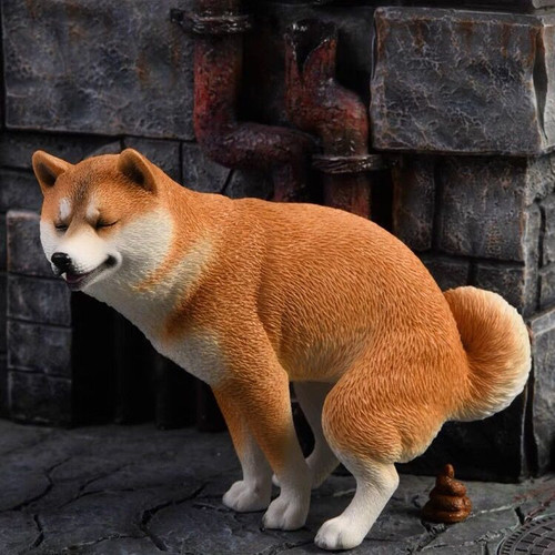 1pz shiba inu modello animale - 1pz,