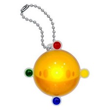 SAILOR MOON CRYSTAL LIGHT MASCOT KEYCHAIN HENSHIN BROOCH - BANDAI