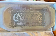 Vassoio alluminio vintage Coca