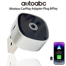 Wireless Carplay Android Adattatore Auto USB Car Dongle Connect Box 2 in 1 Mini Box