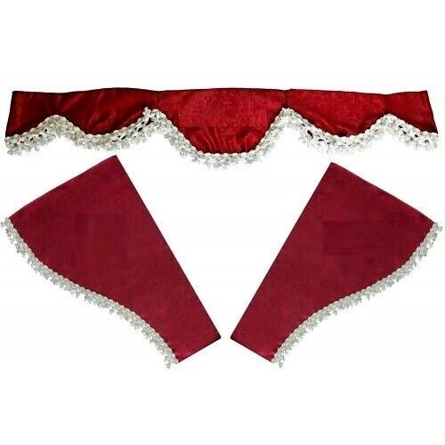Tende bordeaux velluto - , peluche