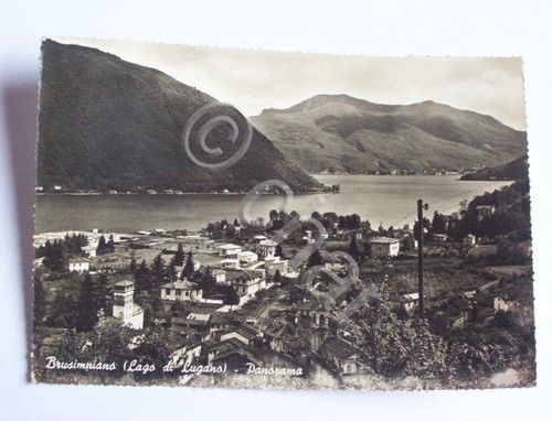Cartolina brusimpiano varese - brusimpiano,