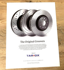 TAROX TAR OX GROOVED BRAKES -