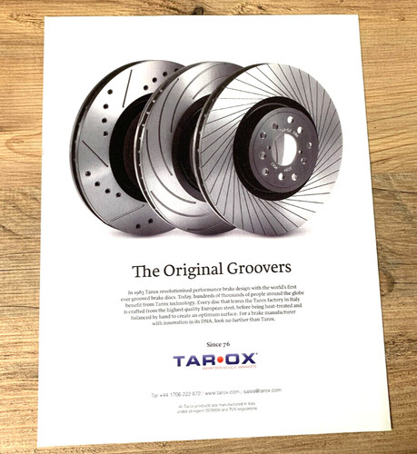 Tarox tar grooved brakes - grooved,