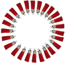 Keychain Tassels Leather