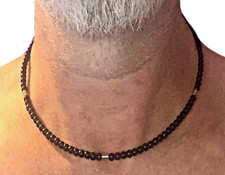 Collana pietre dure onice nero