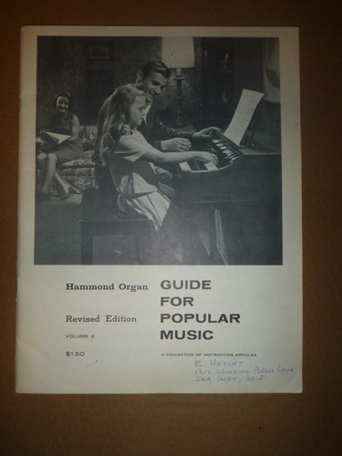 Organ book hammond - organ, book:
