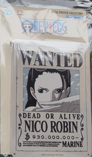 NICO ROBIN ONE PIECE TARGA WANTED METAL POSTER  LIMITED EDITION N.#06