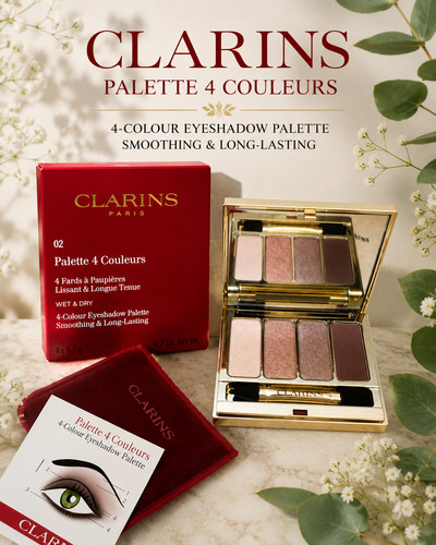 Clarins palette ombretti - palette, 4