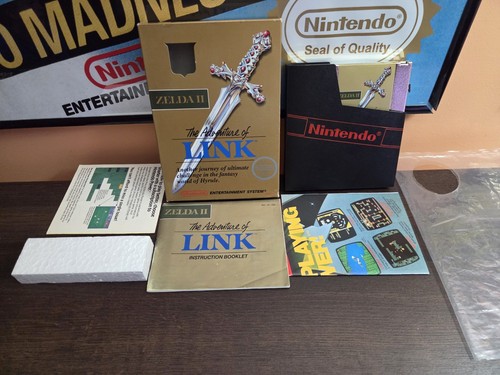 Nes zelda adventure link - nes,