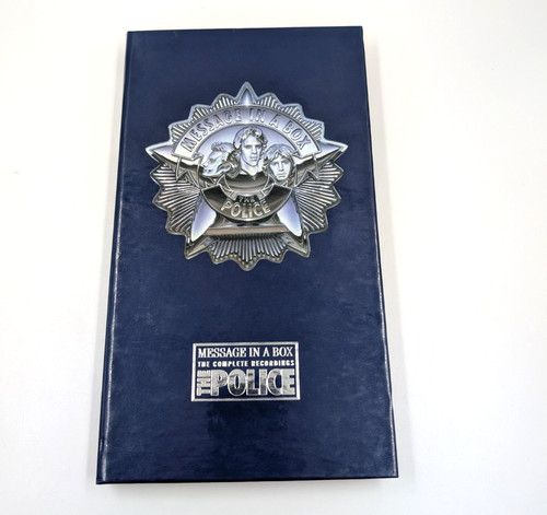 The police box set message - the, in