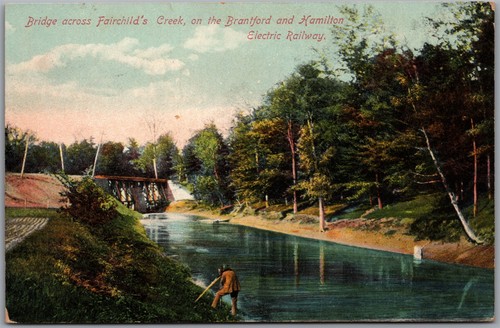 Postcard brantford hamilton - postcard,