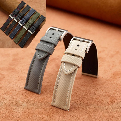 Cinturino orologio tela nylon