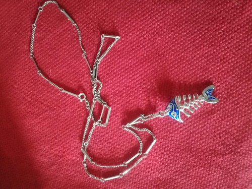 Lunga collana vintage anni - lunga,
