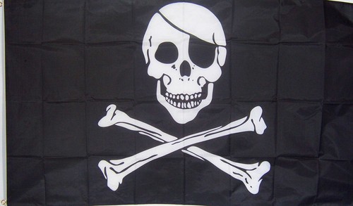 Nuovo grande 3ftx5ft pirata - grande,