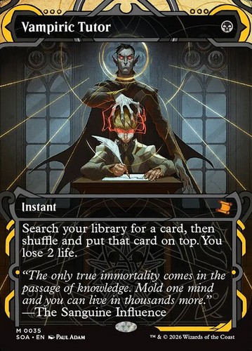 Mtg vampiric tutor exc - vampiric,