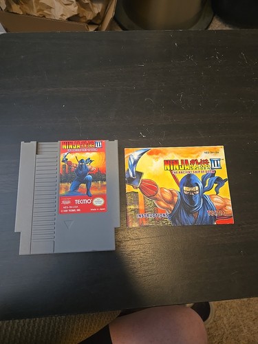 Ninja gaiden con - ninja, manuale
