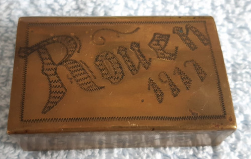 First world war brass - first,