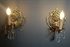 Coppia di applique prismi