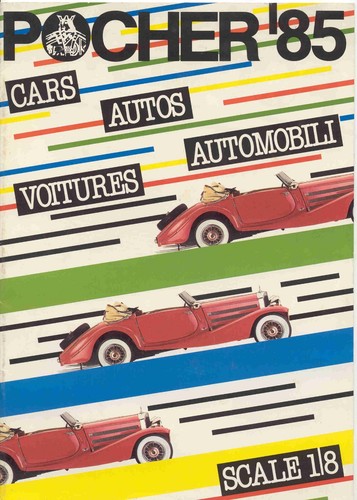 Catalogo pocher 1985 cars - catalogo,