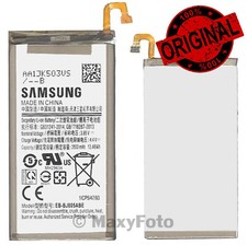 SAMSUNG BATTERIA ORIGINALE EB-BJ805ABE 3500mAh PER GALAXY A6+ PLUS (2018) - J8