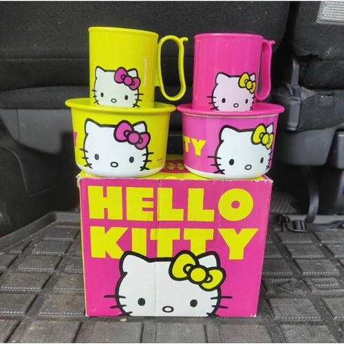 Tupperware set hello - hello, kitty