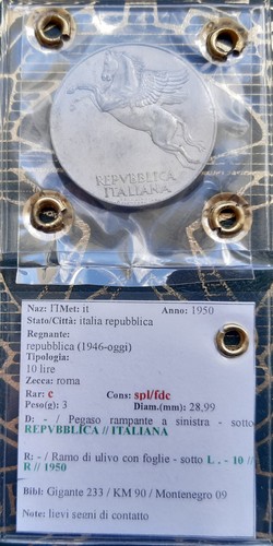 Lire 1950 - ($),