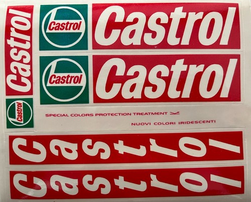 Adesivi castrol special colors - adesivi,
