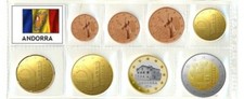 Andorra serie euro monete - andorra,