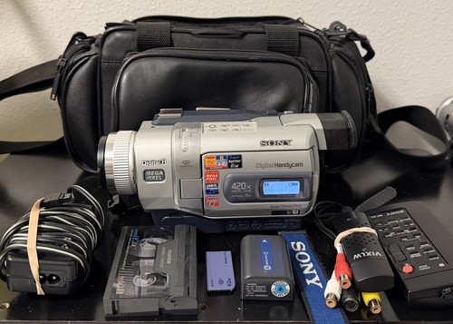 Sony handycam dcr trv740 hi8 - sony,